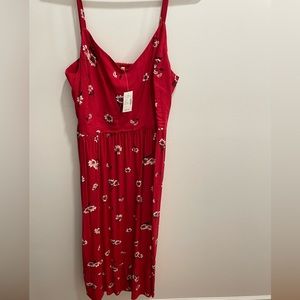 NWT Maurice’s floral midi dress